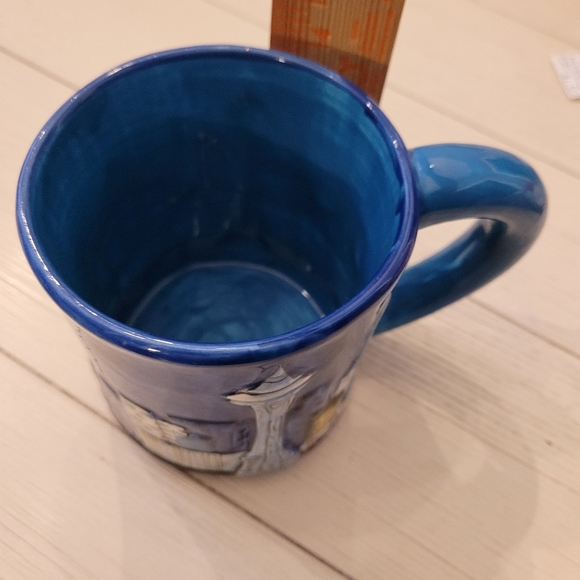 Seattle skyline coffee mug cup space needle blue - Picture 11 of 12